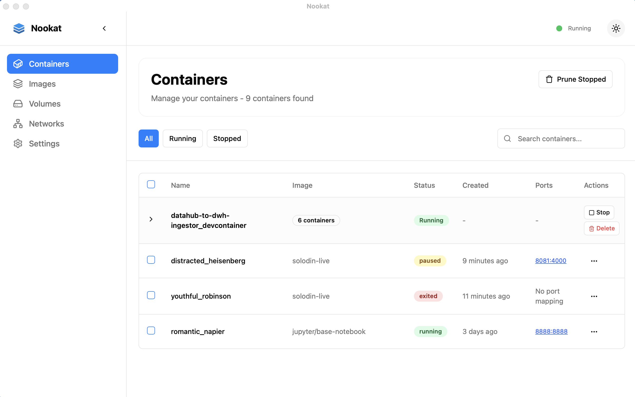 Nookat is a lightweight container management tool build with Tauri ...
